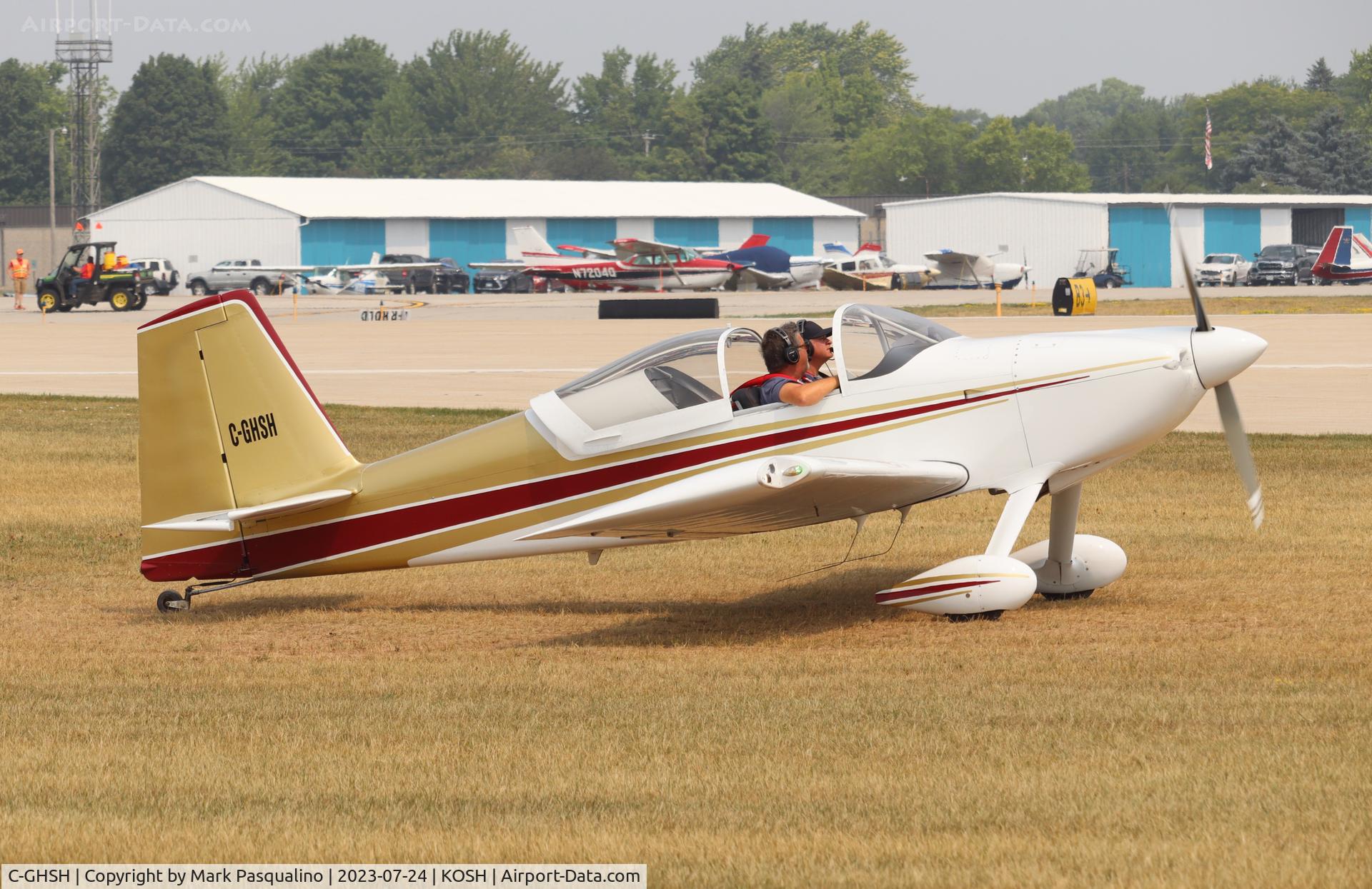 C-GHSH, 2010 Van's RV-7 C/N 73126, Vans RV-7