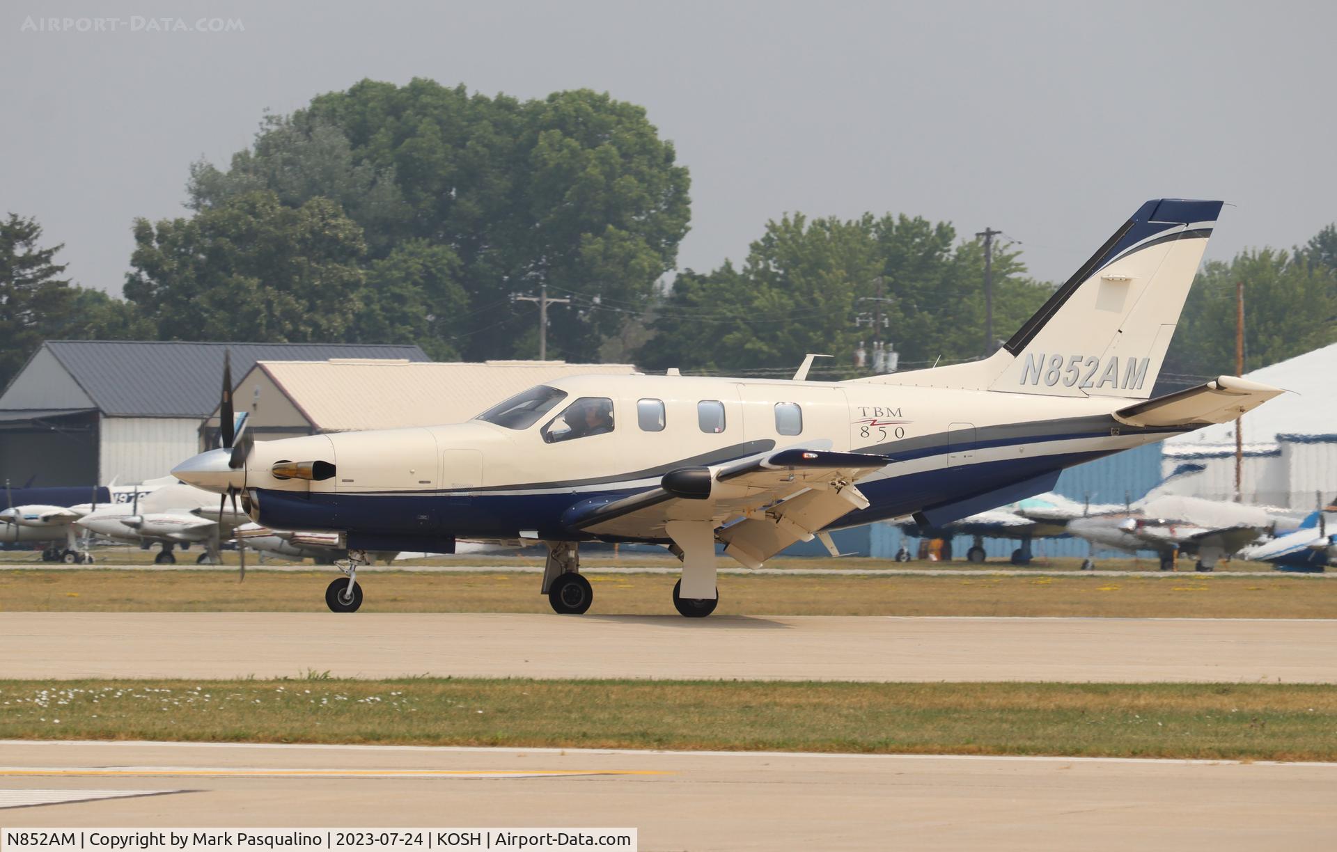 N852AM, 2007 Socata TBM-700 (850) C/N 404, Socata TBM-850