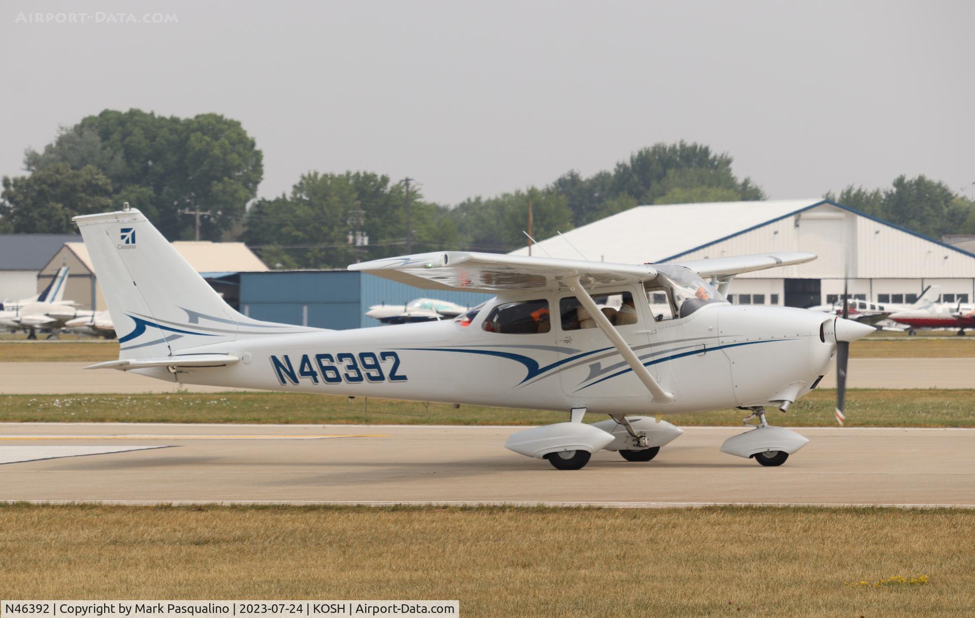 N46392, 1968 Cessna 172K Skyhawk C/N 17257237, Cessna 172K