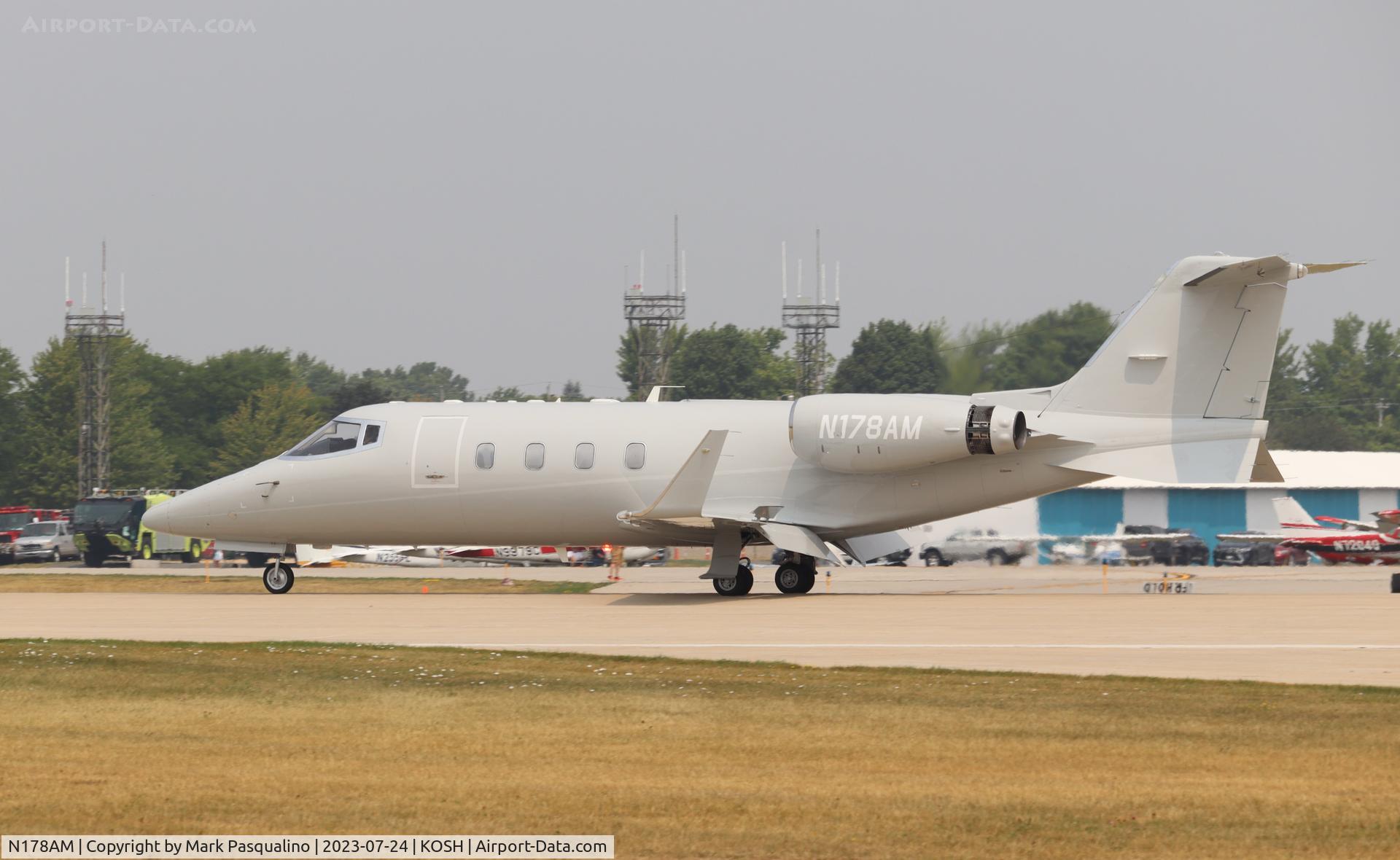 N178AM, Gates Learjet 55C C/N 144, Learjet 55C