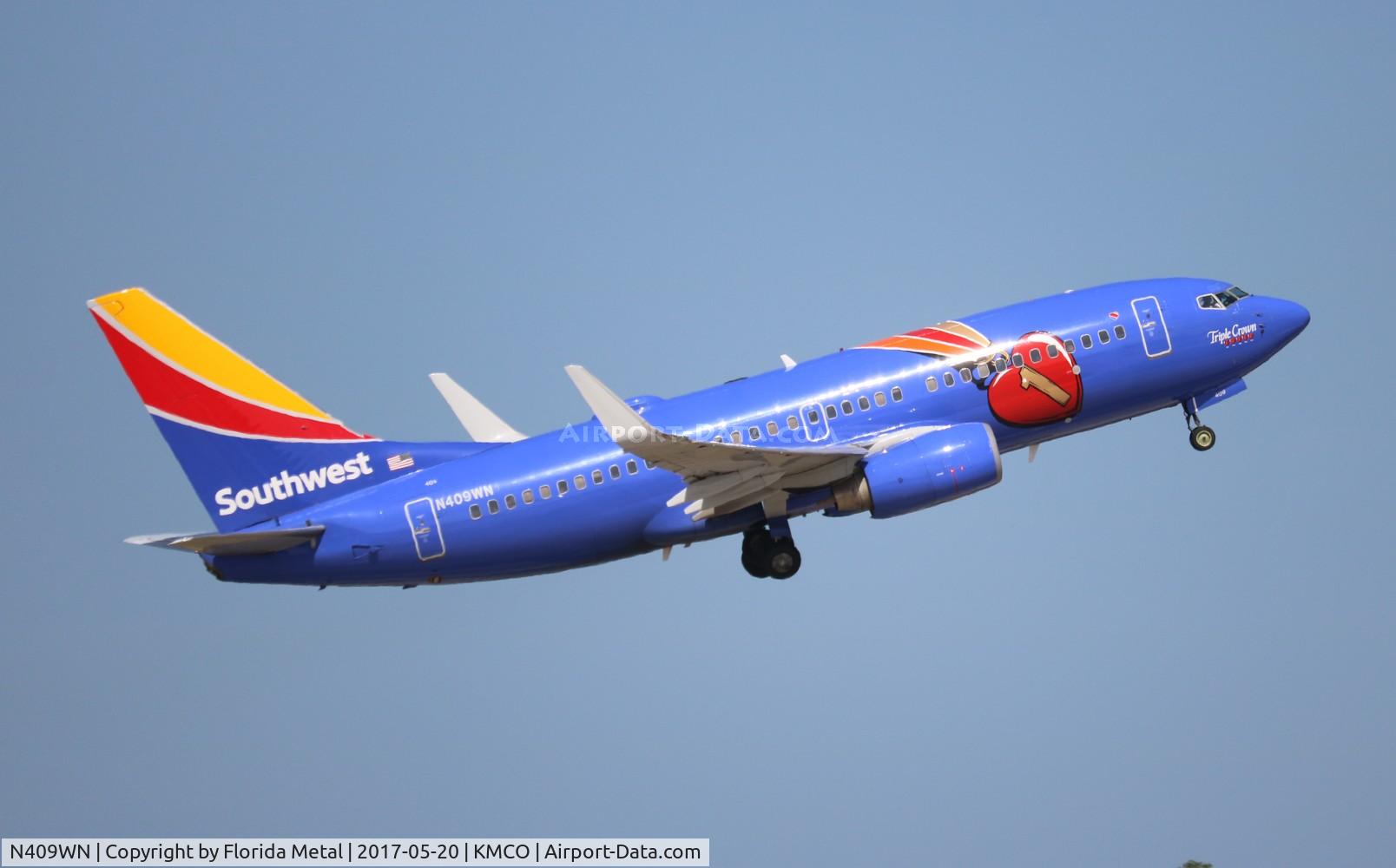 N409WN, 2001 Boeing 737-7H4 C/N 27896, SWA 737 Triple zx MCO-ATL