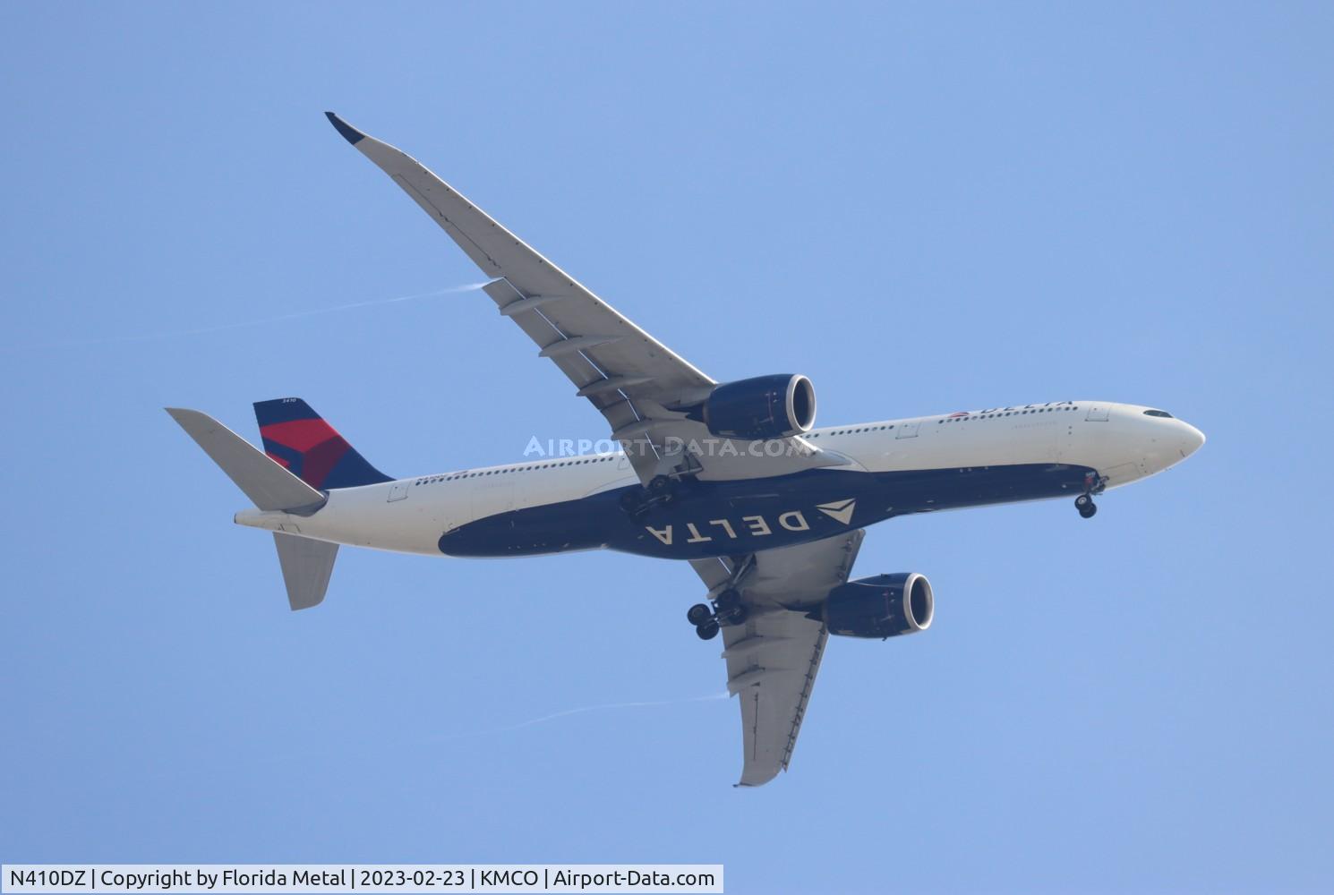 N410DZ, Airbus A330-941 C/N 1990, DAL A339 zx MSP-MCO