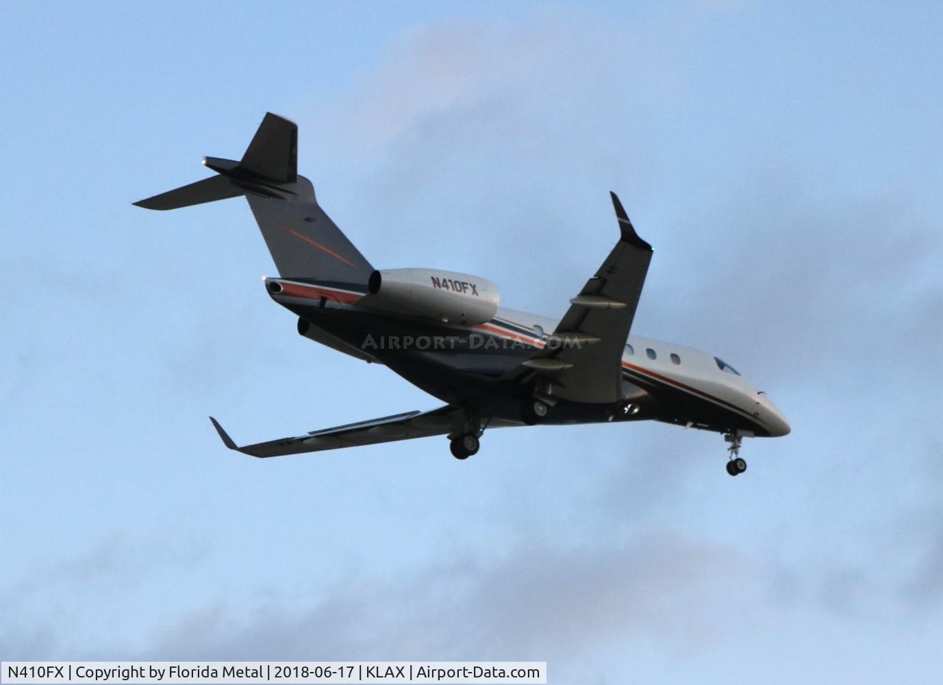 N410FX, 2017 Embraer EMB-545 Legacy 450 C/N 55010025, Legacy 450 zx