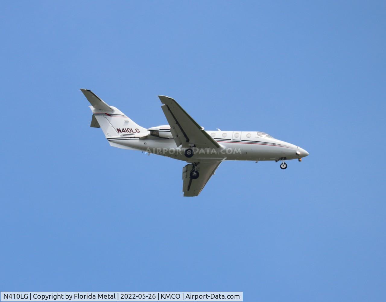 N410LG, Hawker Beechcraft 400A Beechjet C/N RK-597, Beechjet 400 zx