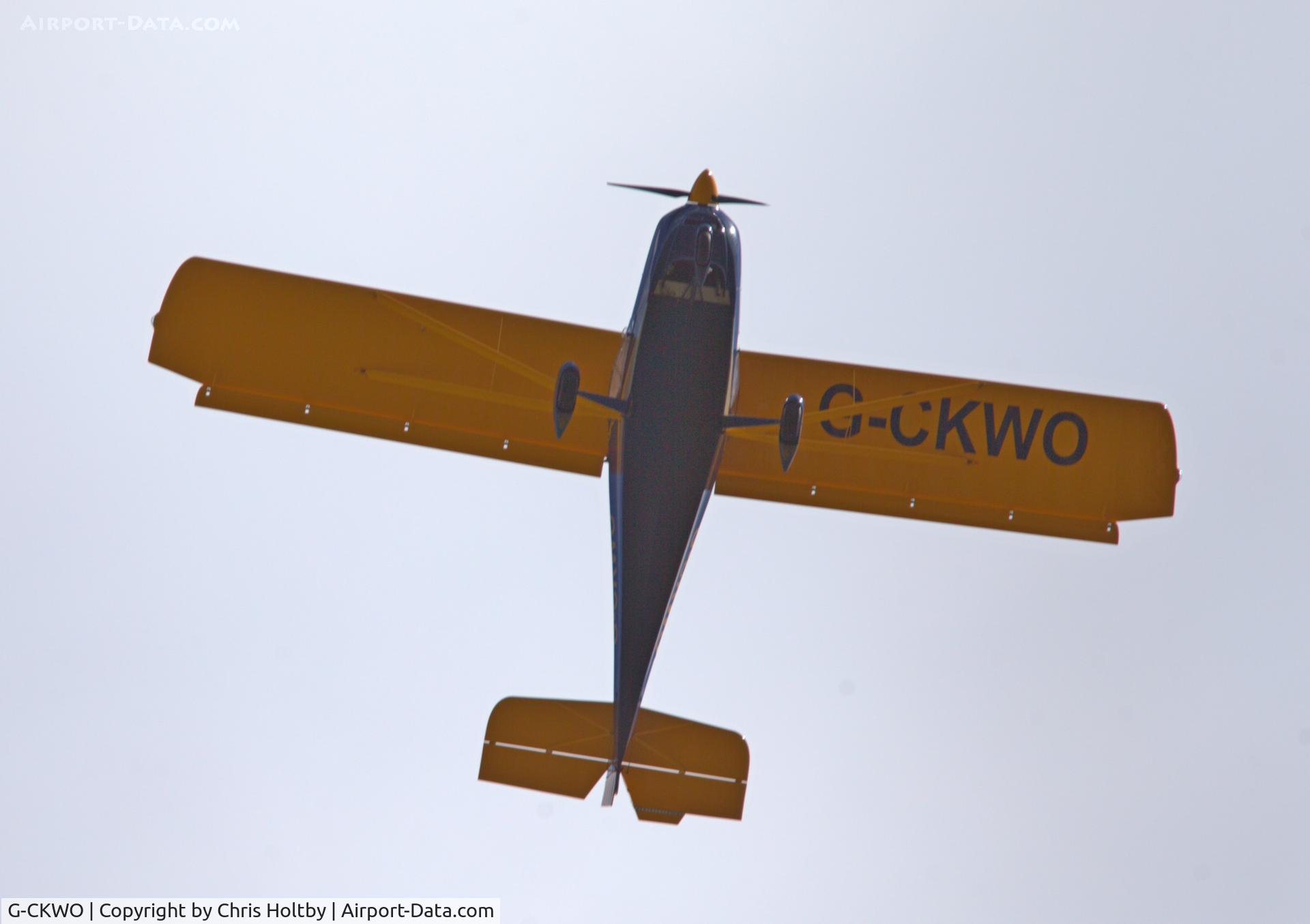 G-CKWO, 2018 Aeropro Eurofox 912(iS) C/N LAA 376-15522, Over Potters Bar, Herts