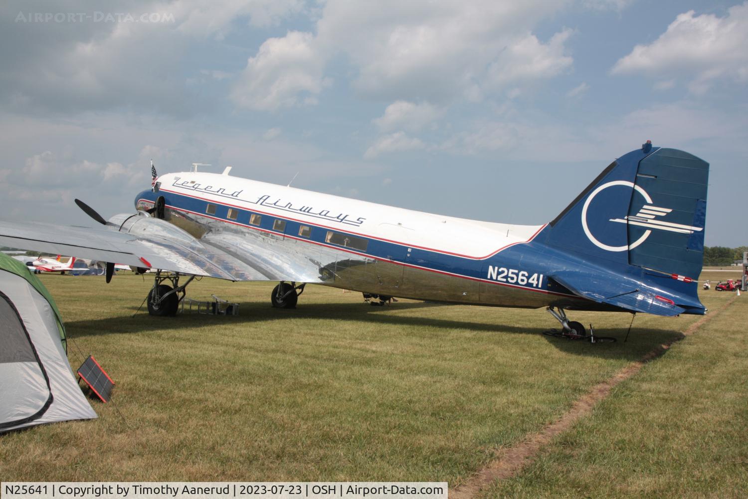 N25641, 1943 Douglas DC3C-S4C4G (C-47) C/N 9059, 1943 Douglas DC3C-S4C4G (C-47), c/n: 9059, AirVenture 2023