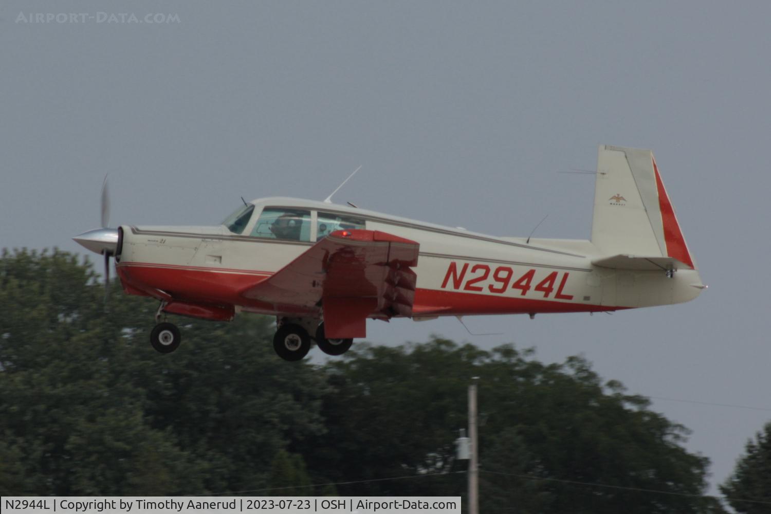 N2944L, 1967 Mooney M20C Ranger C/N 670078, 1967 Mooney M20C, c/n: 670078, AirVenture 2023