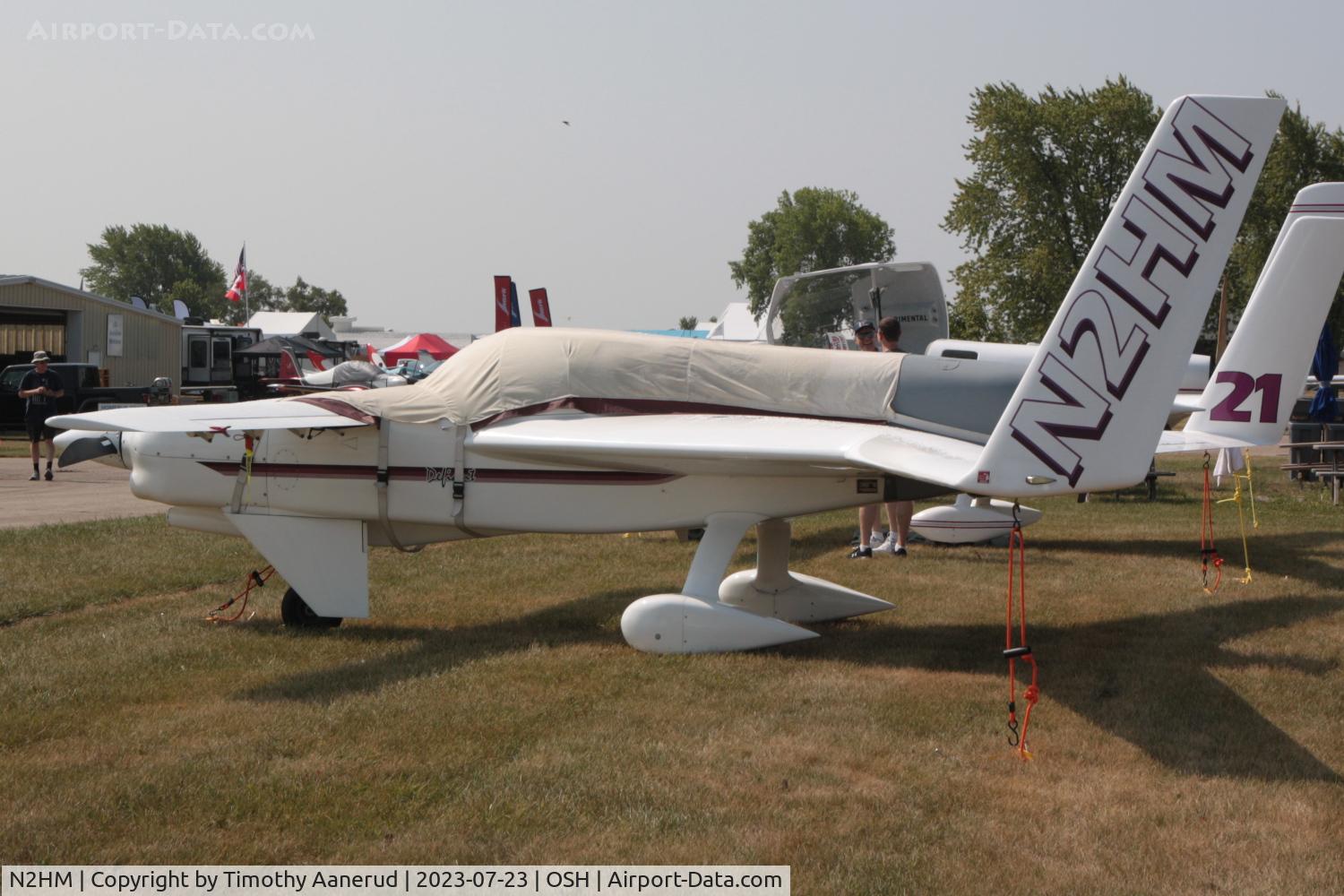 N2HM, 2000 Rutan Defiant C/N 146, 2000 Rutan Defiant, c/n: 146, AirVenture 2023