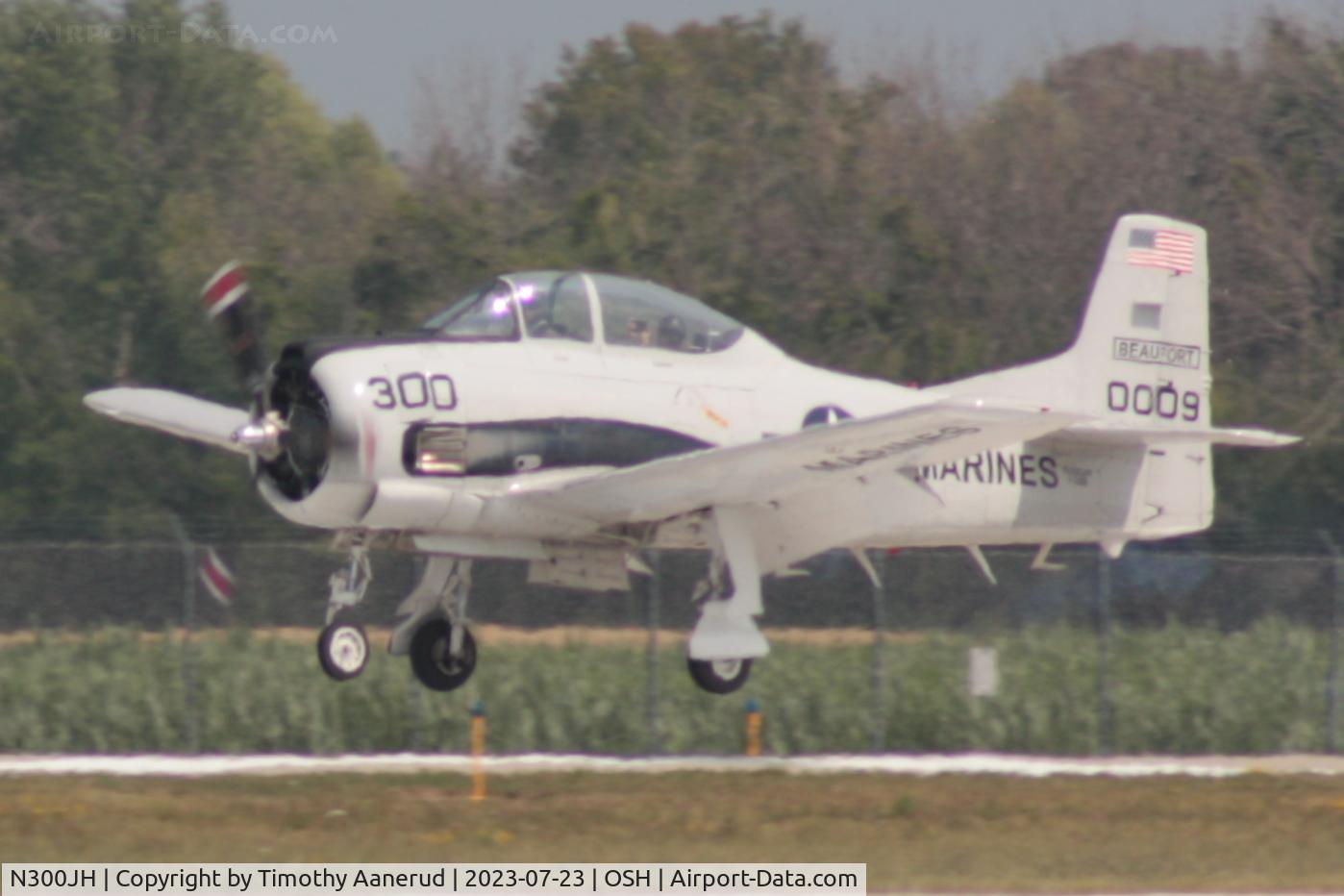 N300JH, 1955 North American T-28B Trojan C/N 219-8, 1955 North American T-28B Trojan, c/n: 219-8 (140009), AirVenture 2023