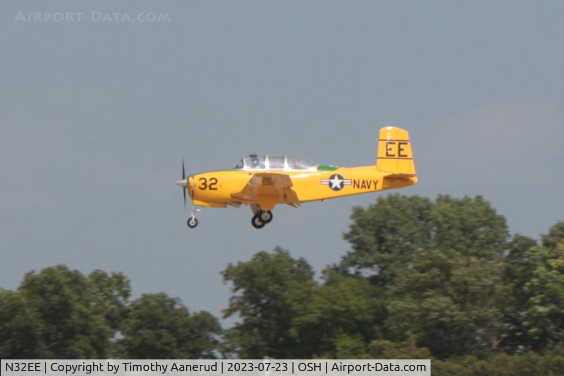 N32EE, 1953 Beech (CCF) T-34A (A45) Mentor C/N CCF34-61, 1953 Beech (CCF) T-34A (A45) Mentor, c/n: CCF34-61, AirVenture 2023