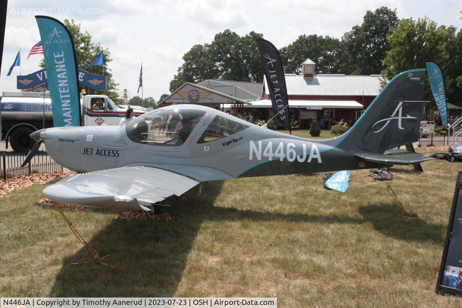 N446JA, EVEKTOR-AEROTECHNIK A S HARMONY LSA C/N 20232212, EVEKTOR-AEROTECHNIK A S HARMONY LSA, c/n: 20232212, AirVenture 2023