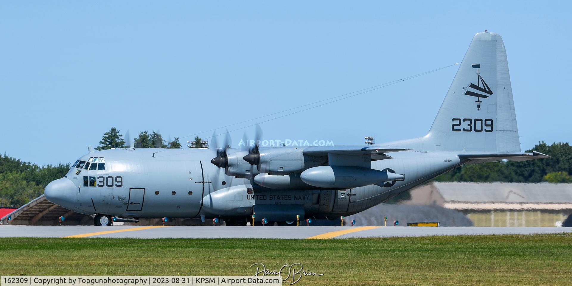 162309, Lockheed Martin KC-130J Hercules C/N 382-4974, SCORE61 of VX-20 heading back to PAX River