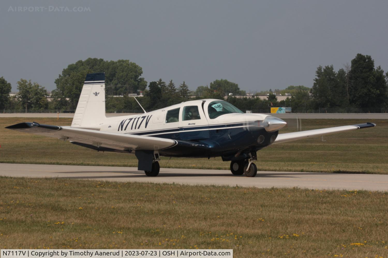 N7117V, 1974 Mooney M20C Ranger C/N 20-0030, 1974 Mooney M20C, c/n: 20-0030, AirVenture 2023