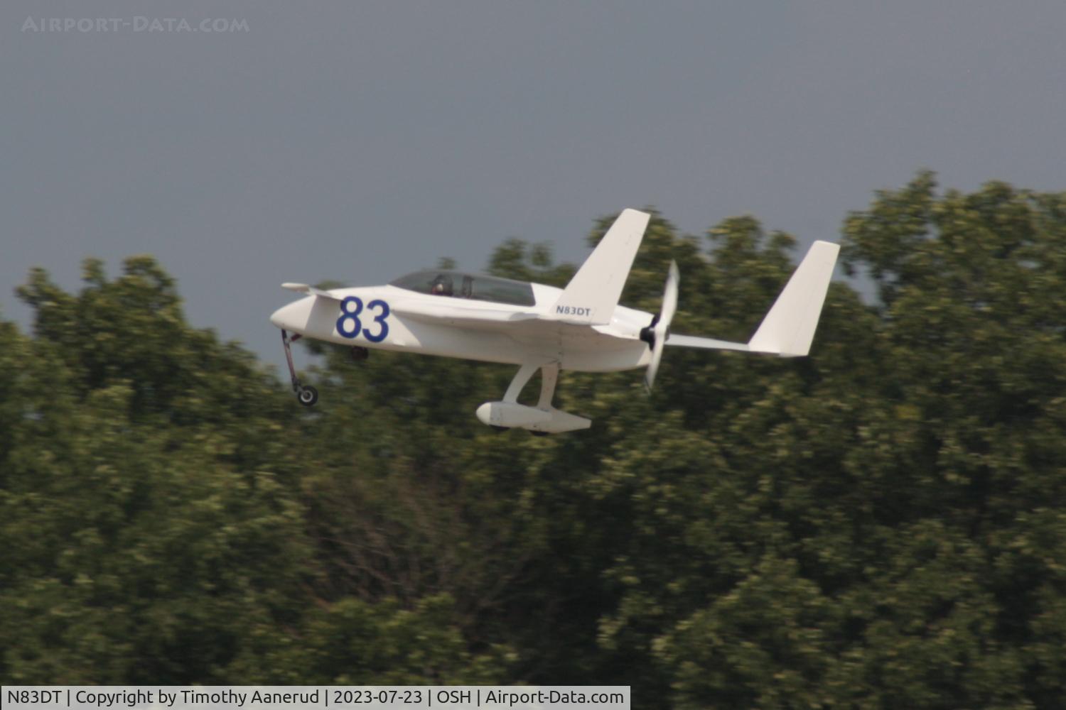 N83DT, 1995 Rutan Long-EZ C/N 534, 1995 Rutan Long-EZ, c/n: 534. AirVenture 2023