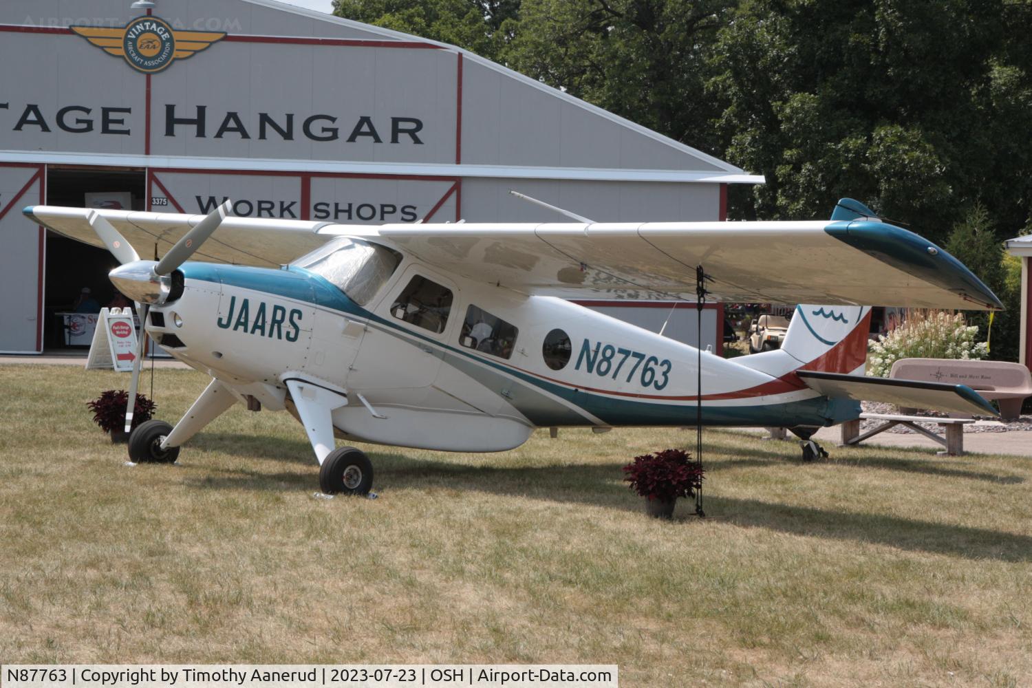 N87763, Helio U-10B Super Courier C/N 558, Helio U-10B Super Courier, c/n: 558. AirVenture 2023