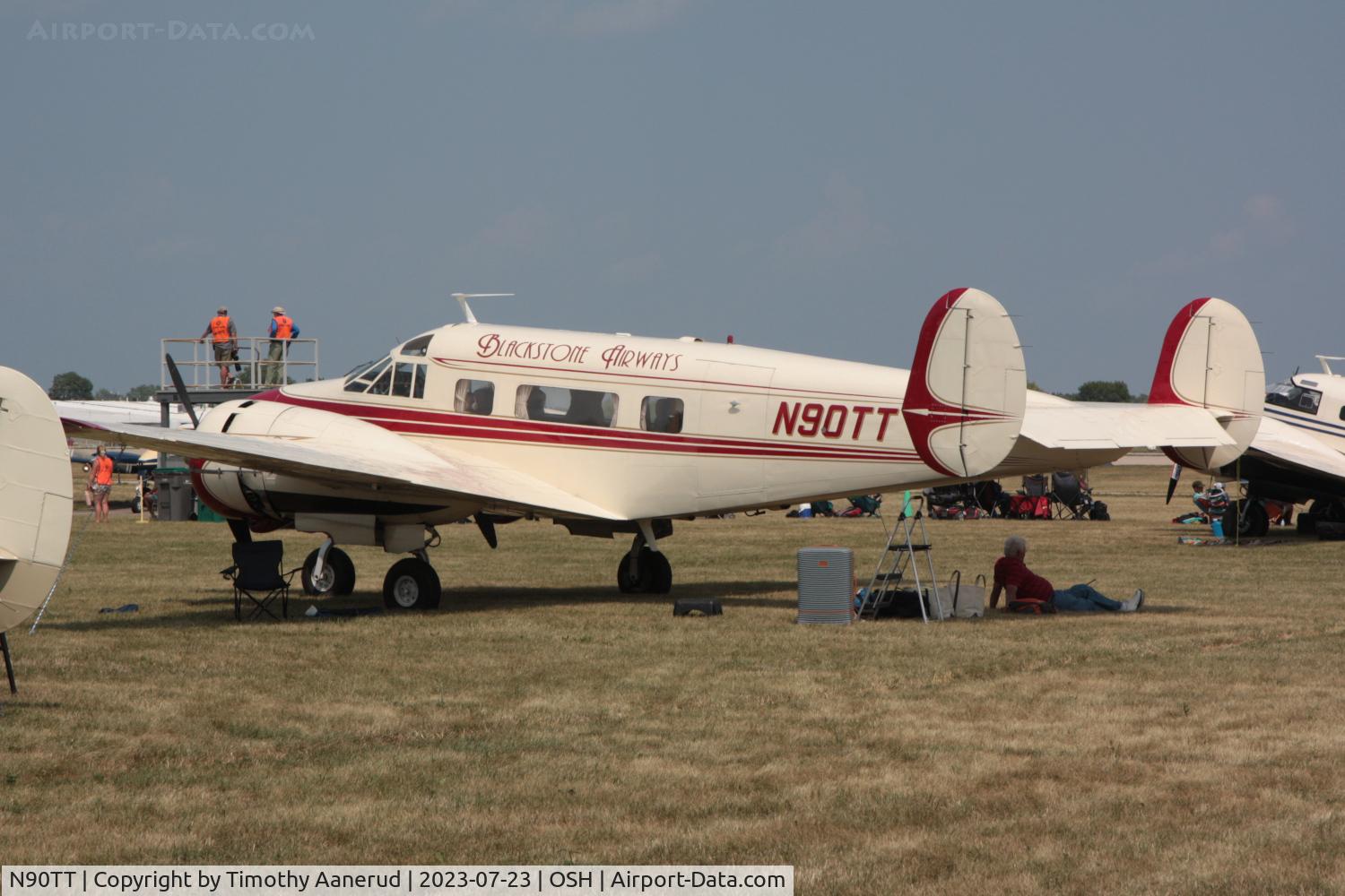 N90TT, 1957 Beech E18S C/N BA-335, 1957 Beech E18S, c/n: BA-335, AirVenture 2023