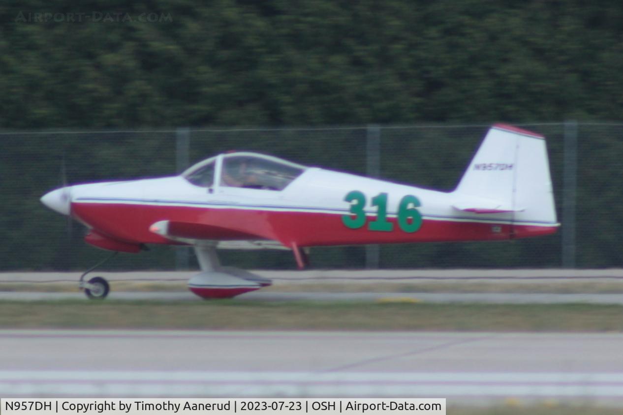 N957DH, 1996 Vans RV-6A C/N 22887, 1996 Vans RV-6A, c/n: 22887, AirVenture 2023