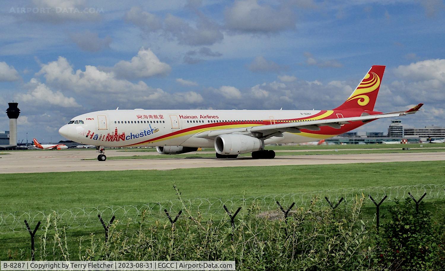 B-8287, 2016 Airbus A330-343 C/N 1703, At Manchester , UK