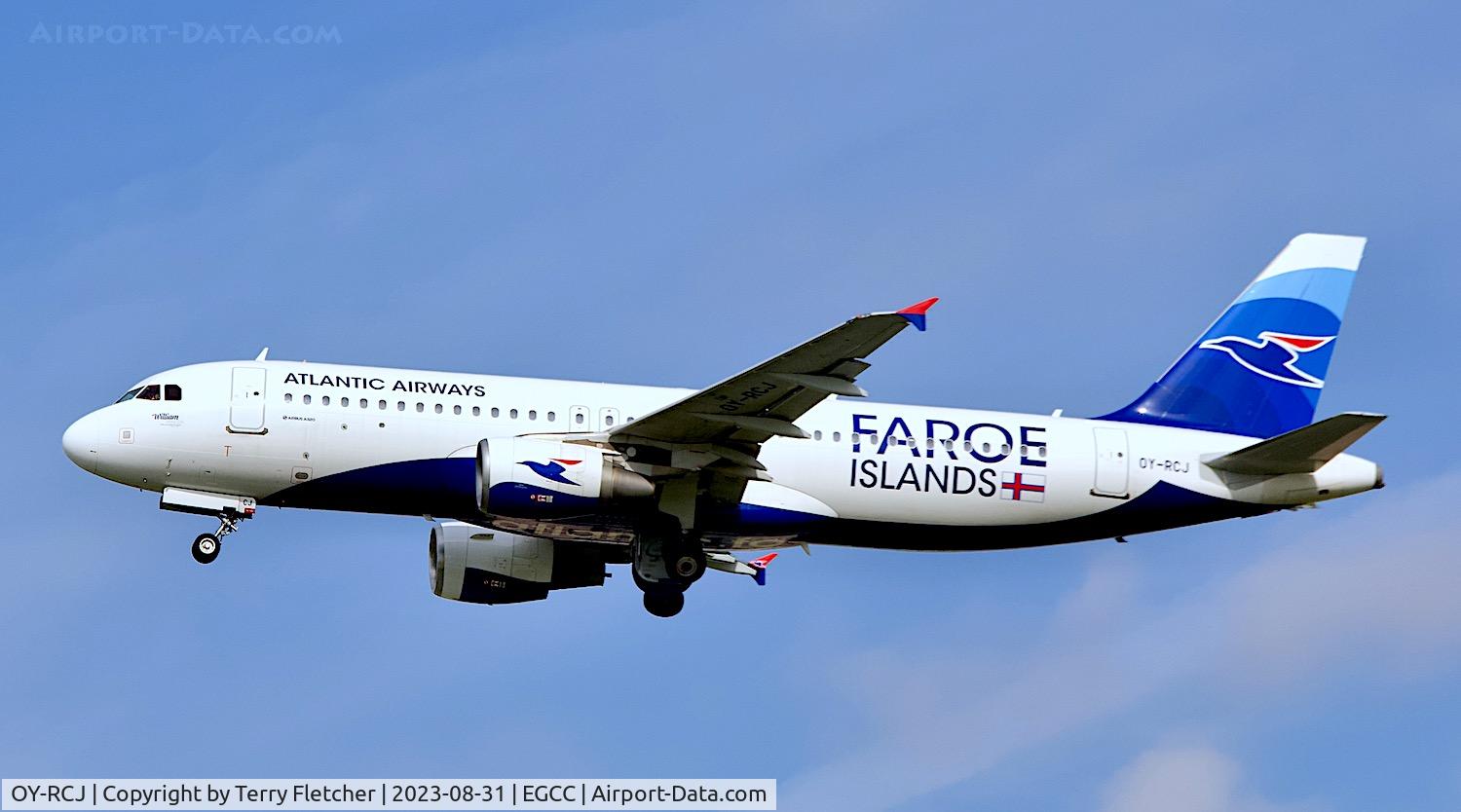 OY-RCJ, 2016 Airbus A320-214 C/N 7465, At Manchester Airport