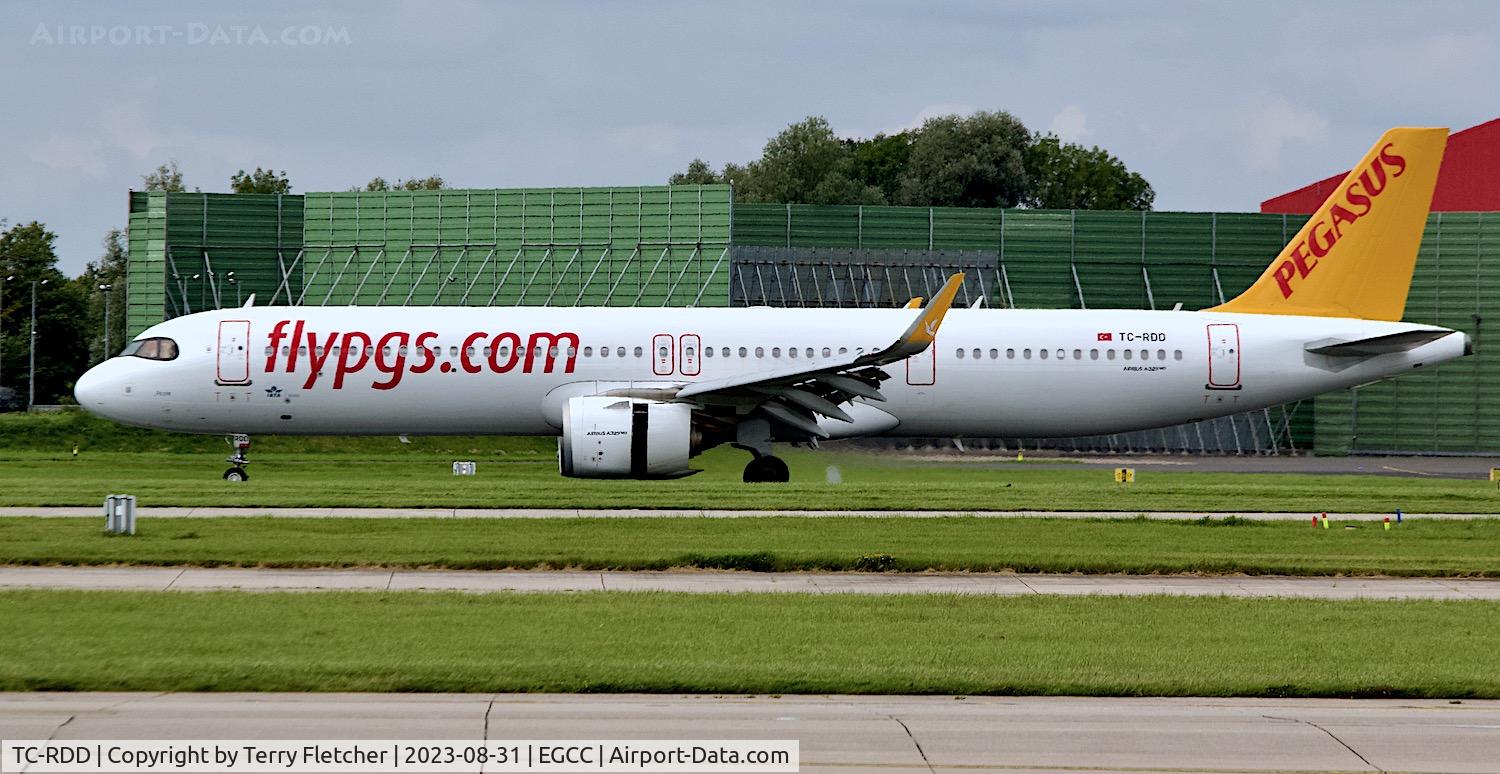 TC-RDD, 2022 Airbus A321-251NX C/N 11166, At Manchester