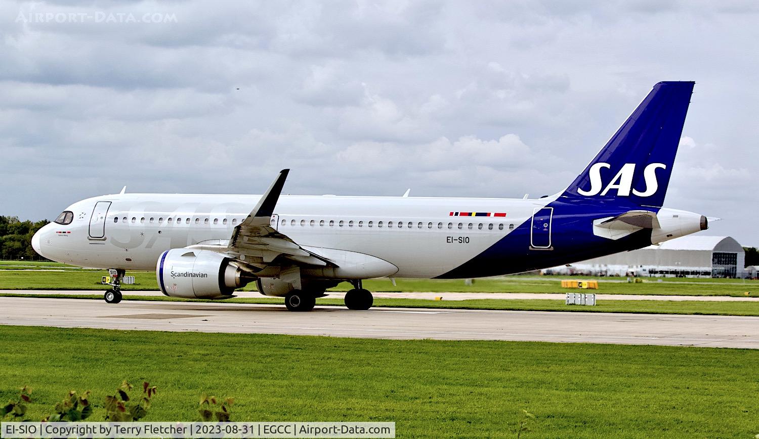 EI-SIO, 2022 Airbus A320-251N C/N 10813, At Manchester Airport
