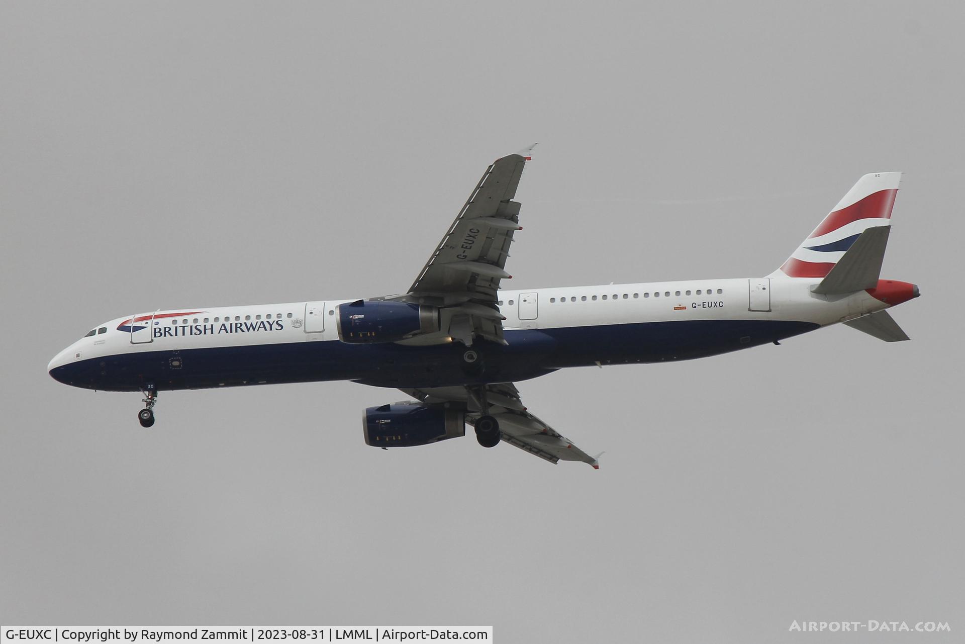 G-EUXC, 2004 Airbus A321-231 C/N 2305, A321 G-EUXC British Airways