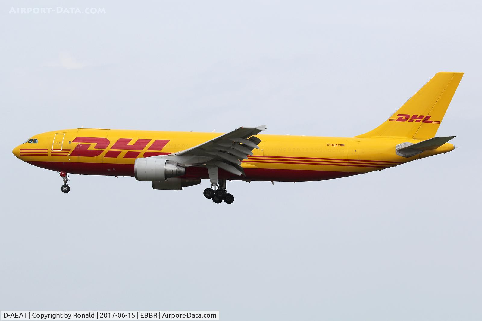 D-AEAT, 1994 Airbus A300B4-622R(F) C/N 740, at bru