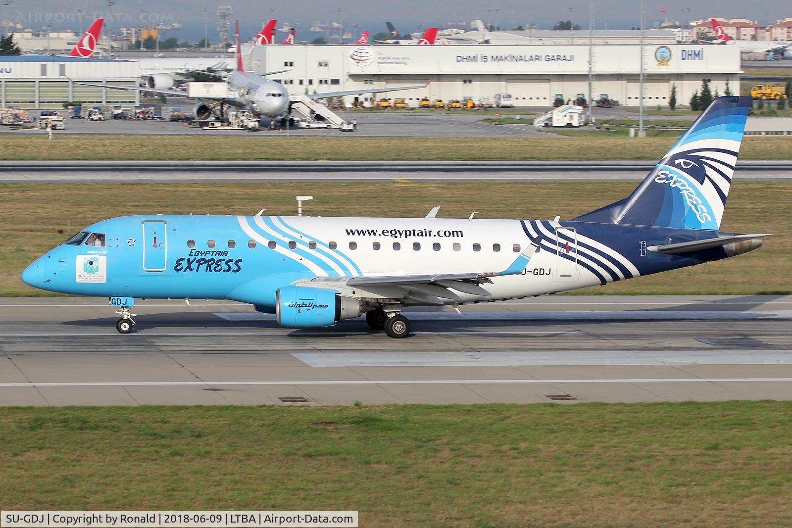 SU-GDJ, 2009 Embraer 170LR (ERJ-170-100LR) C/N 17000282, at ist