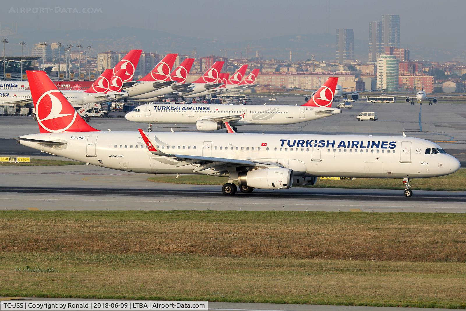 TC-JSS, 2015 Airbus A321-231 C/N 6657, at ist