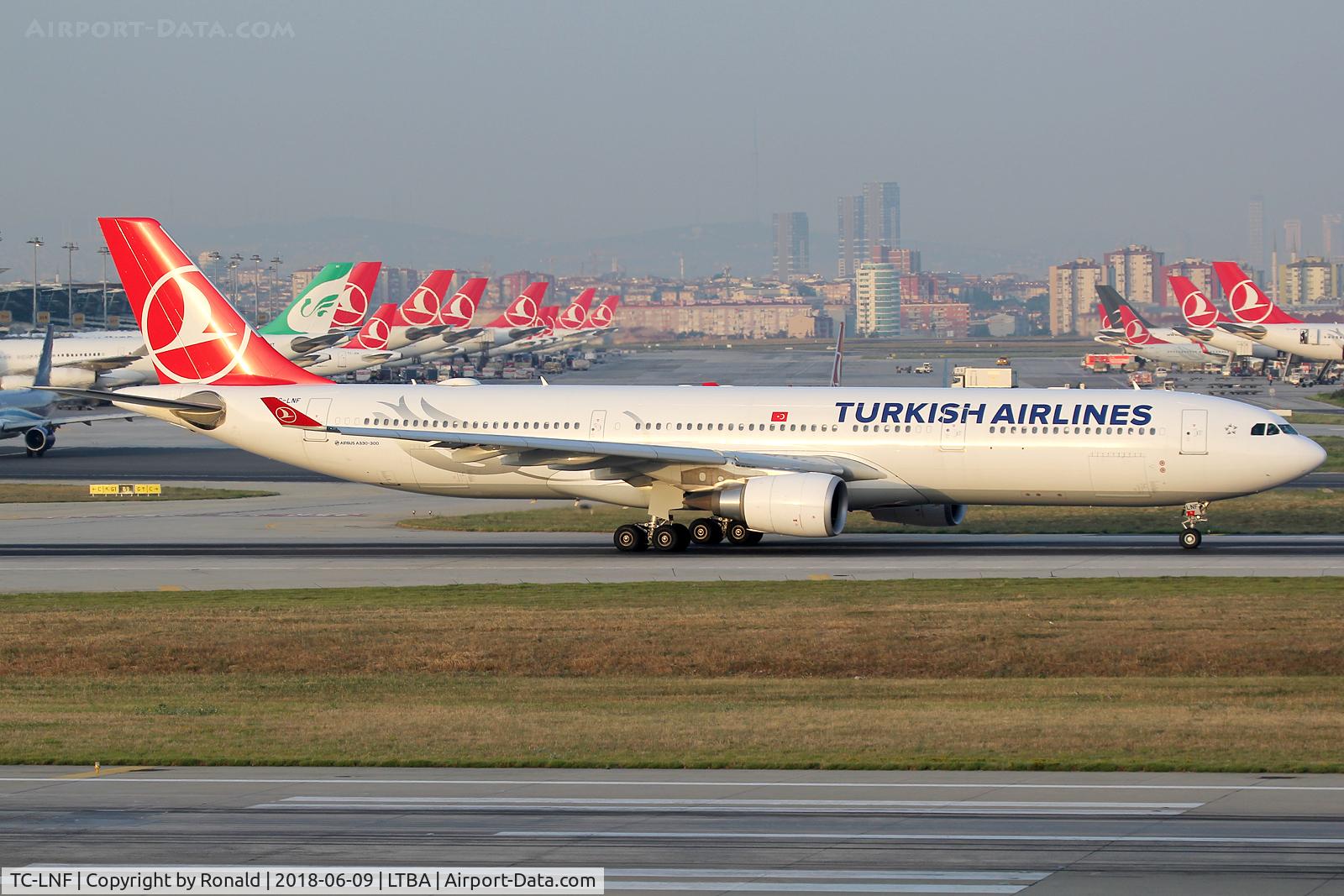 TC-LNF, 2016 Airbus A330-303 C/N 1713, at ist