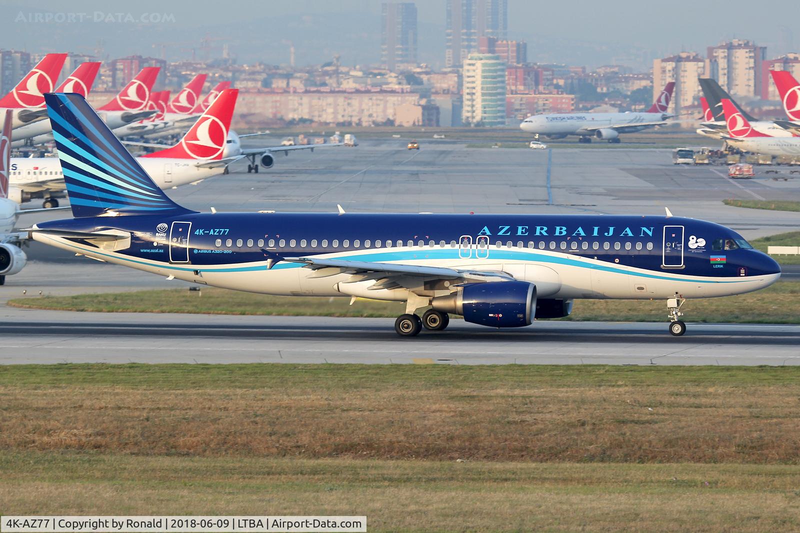 4K-AZ77, 2006 Airbus A320-214 C/N 2846, at ist
