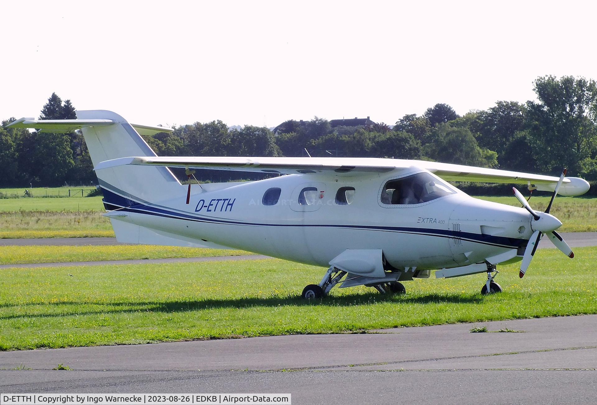 D-ETTH, Extra EA-400 C/N 21, Extra EA-400 at Bonn-Hangelar airfield during the Grumman Fly-in 2023