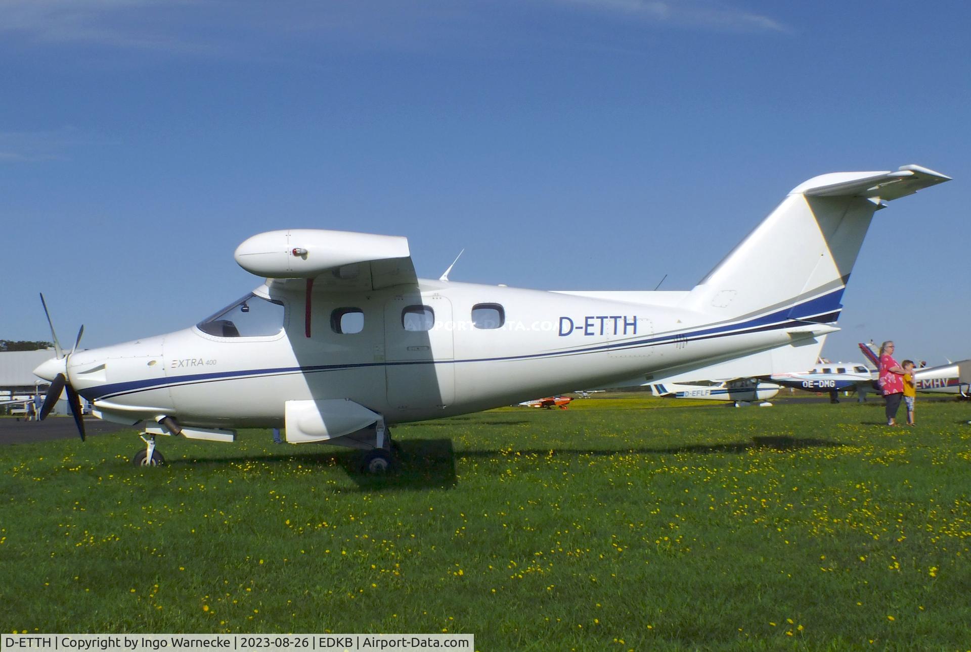 D-ETTH, Extra EA-400 C/N 21, Extra EA-400 at Bonn-Hangelar airfield during the Grumman Fly-in 2023