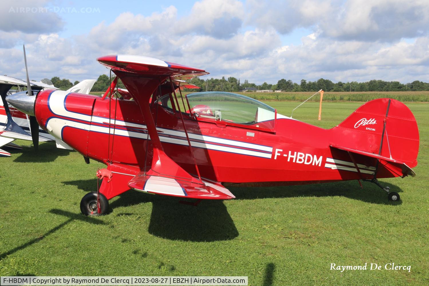 F-HBDM, Pitts S-2A Special C/N 2052, At Kiewit - Hasselt