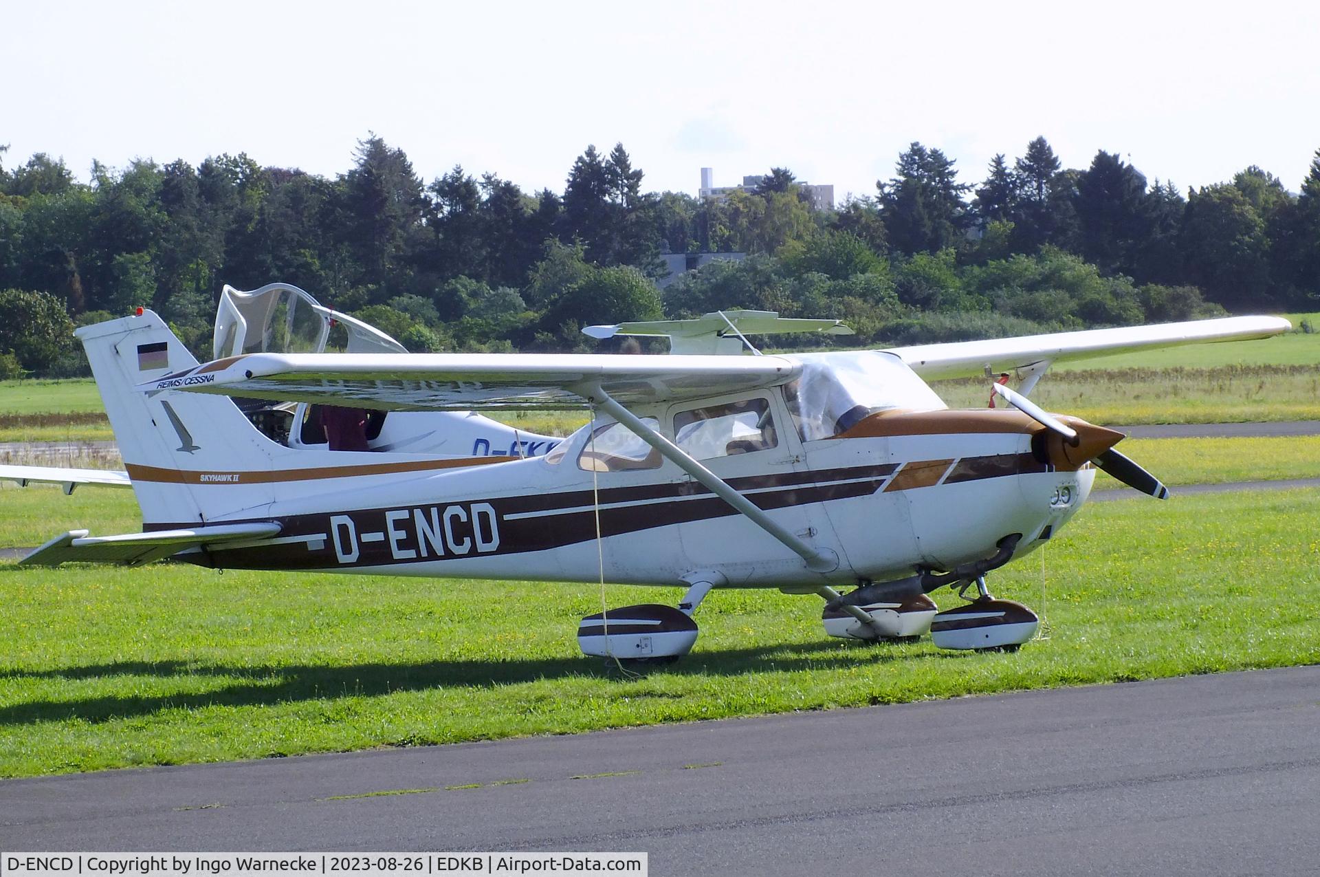 D-ENCD, 1979 Reims F172N Skyhawk Skyhawk C/N F17201795, Cessna (Reims)  F172N Skyhawk at Bonn-Hangelar airfield during the Grumman Fly-in 2023