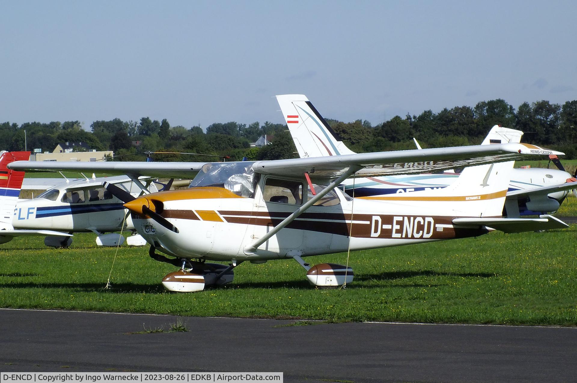 D-ENCD, 1979 Reims F172N Skyhawk Skyhawk C/N F17201795, Cessna (Reims)  F172N Skyhawk at Bonn-Hangelar airfield during the Grumman Fly-in 2023