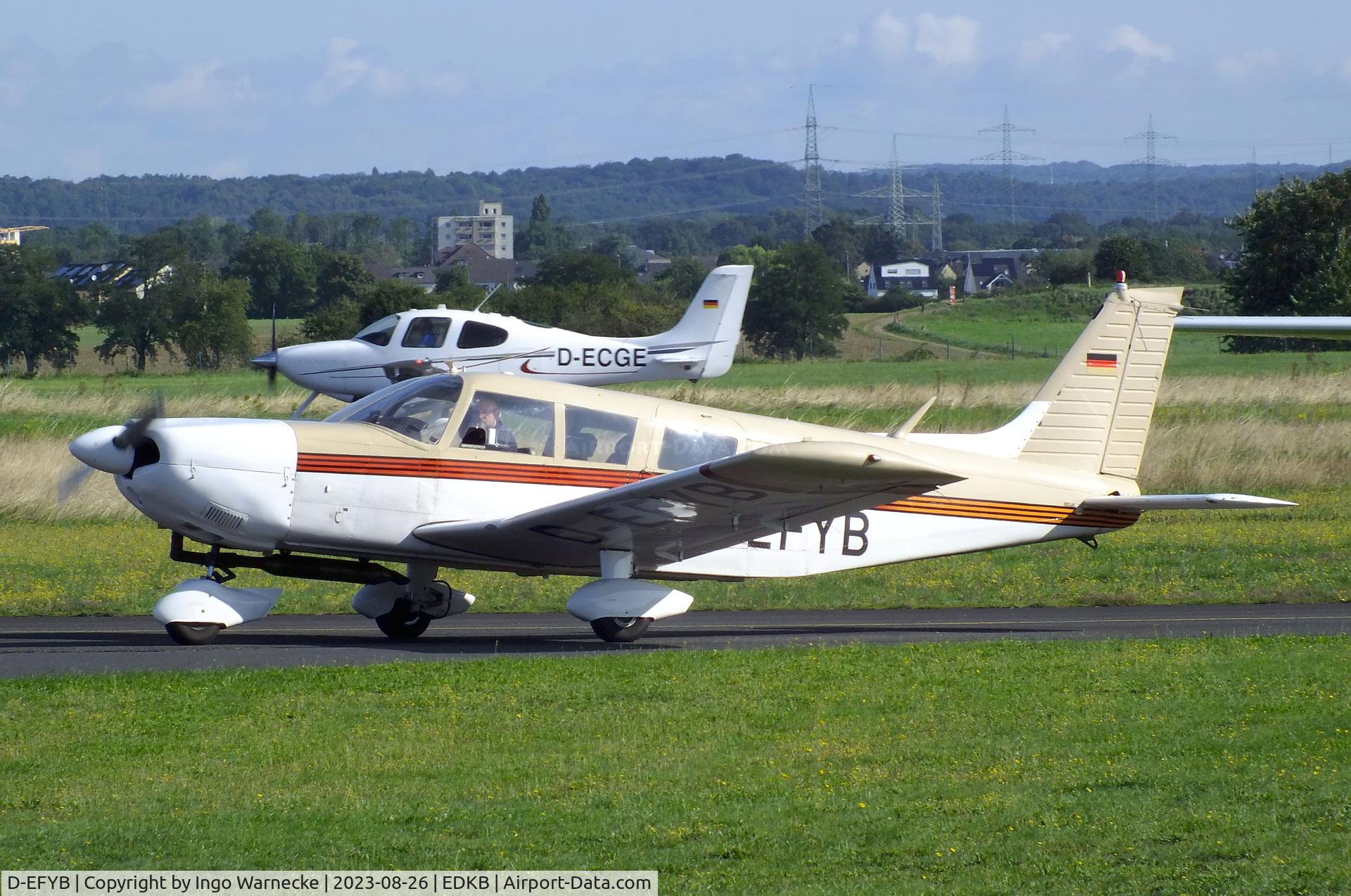D-EFYB, Piper PA-32-300 Cherokee Six Cherokee Six C/N 32-7340188, Piper PA-32-300 Cherokee Six at Bonn-Hangelar airfield during the Grumman Fly-in 2023