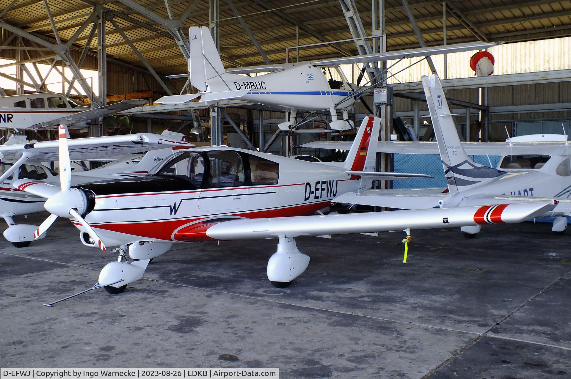D-EFWJ, 1974 Wassmer WA-54 Atlantic Atlantic C/N 109, Wassmer WA-54 Atlantic at Bonn-Hangelar airfield during the Grumman Fly-in 2023
