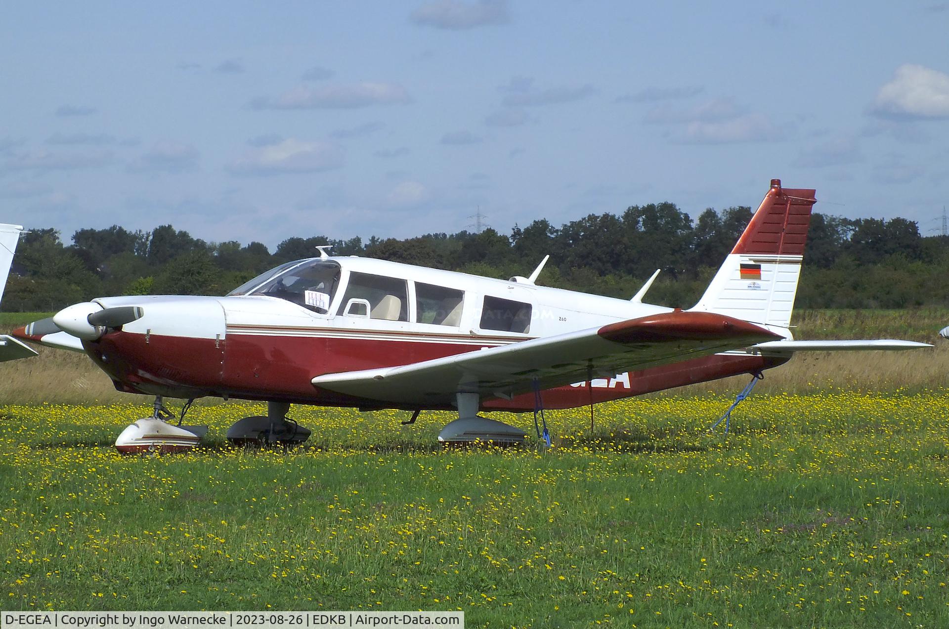 D-EGEA, 1966 Piper PA-32-260 Cherokee Six Cherokee Six C/N 32-499, Piper PA-32-260 Cherokee Six at Bonn-Hangelar airfield during the Grumman Fly-in 2023