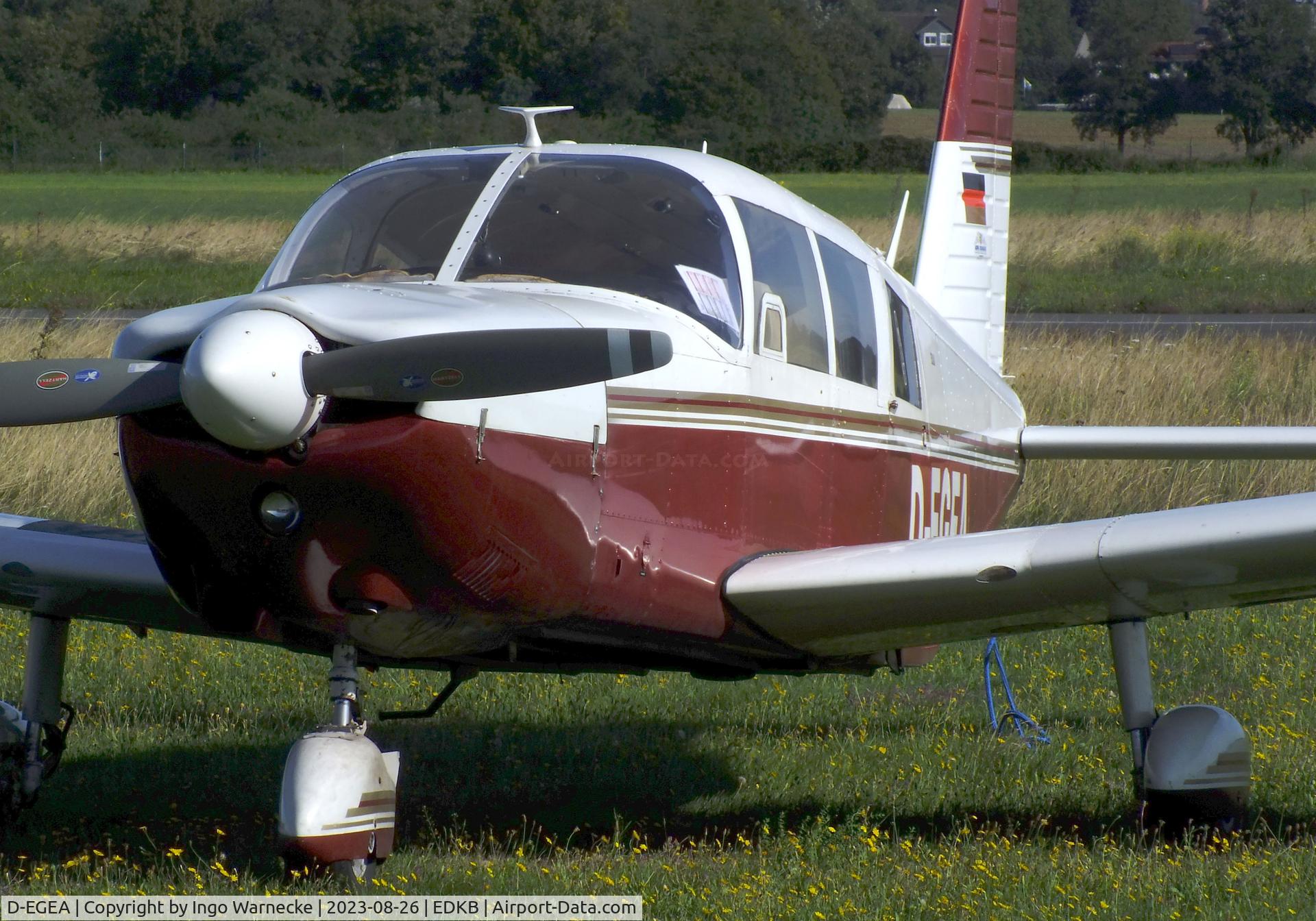 D-EGEA, 1966 Piper PA-32-260 Cherokee Six Cherokee Six C/N 32-499, Piper PA-32-260 Cherokee Six at Bonn-Hangelar airfield during the Grumman Fly-in 2023