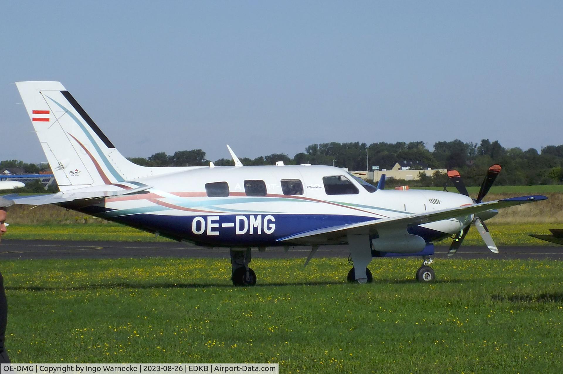 OE-DMG, Piper PA-46-500TP Malibu Meridian C/N 4697345, Piper PA-46-500TP Malibu Meridian at Bonn-Hangelar airfield during the Grumman Fly-in 2023