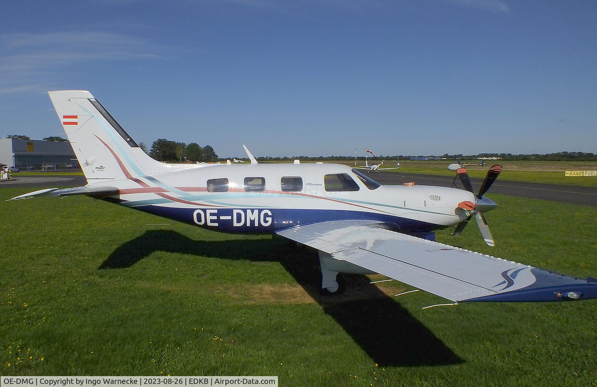 OE-DMG, Piper PA-46-500TP Malibu Meridian C/N 4697345, Piper PA-46-500TP Malibu Meridian at Bonn-Hangelar airfield during the Grumman Fly-in 2023
