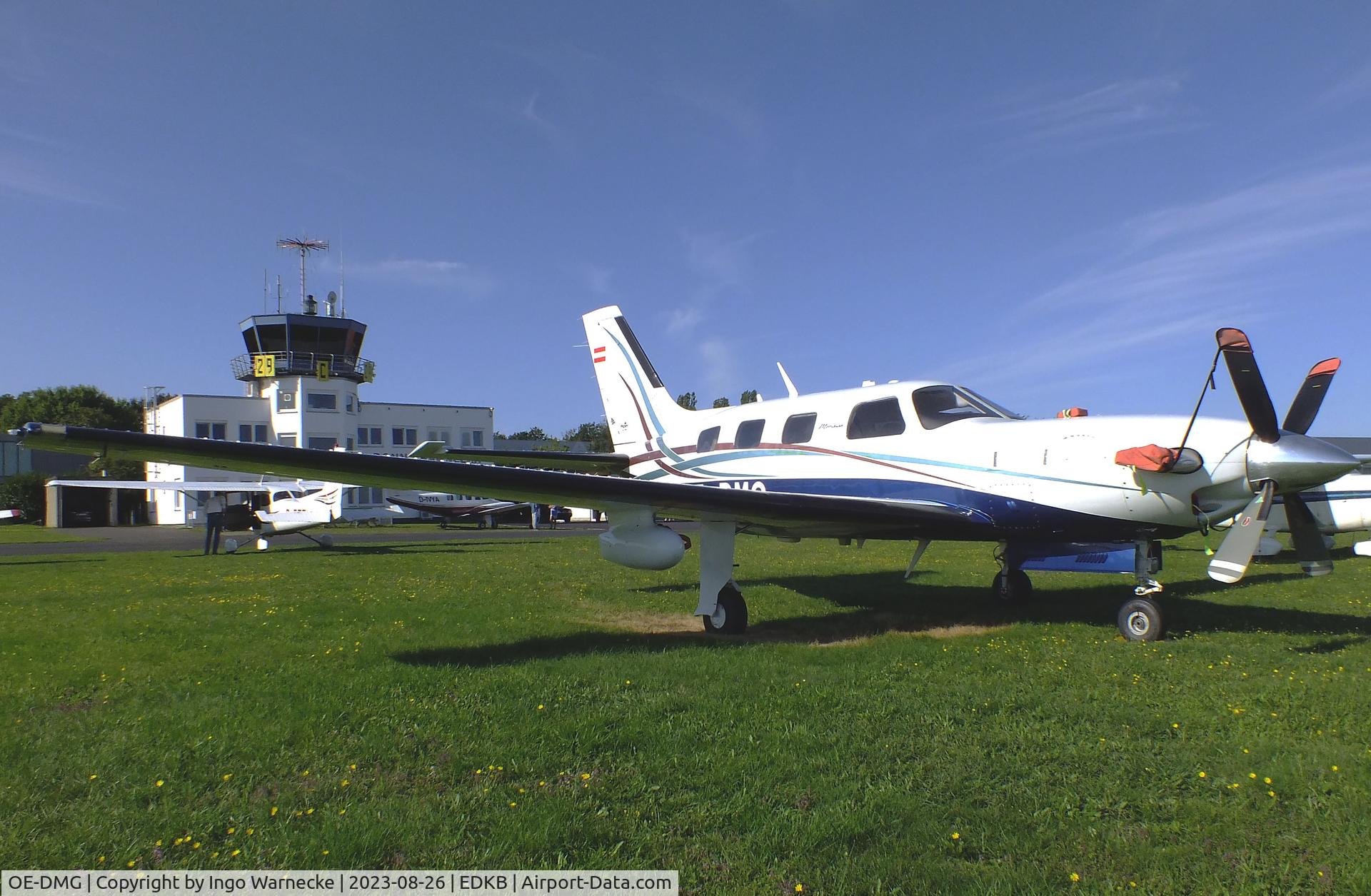 OE-DMG, Piper PA-46-500TP Malibu Meridian C/N 4697345, Piper PA-46-500TP Malibu Meridian at Bonn-Hangelar airfield during the Grumman Fly-in 2023