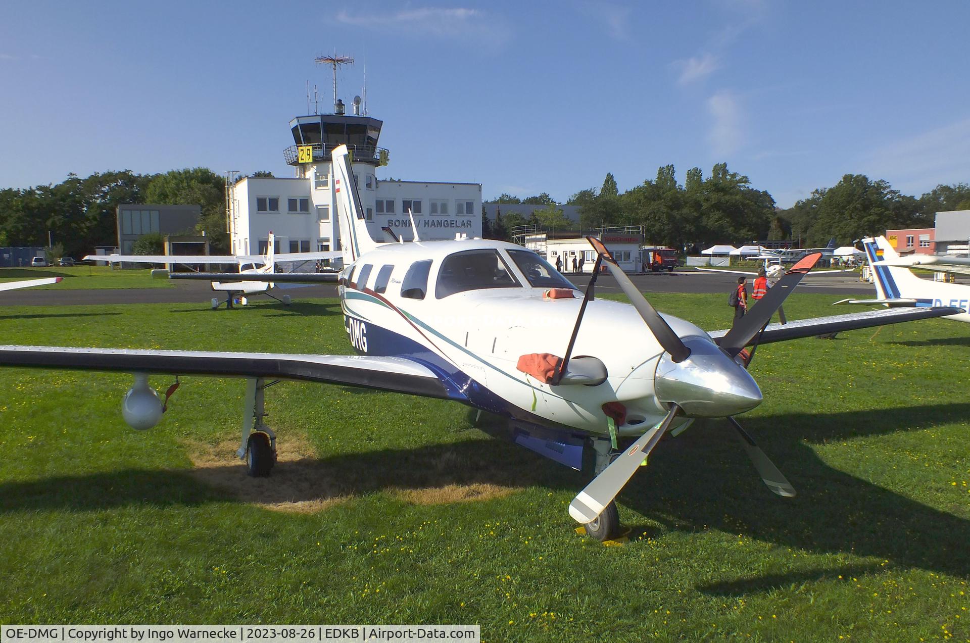 OE-DMG, Piper PA-46-500TP Malibu Meridian C/N 4697345, Piper PA-46-500TP Malibu Meridian at Bonn-Hangelar airfield during the Grumman Fly-in 2023