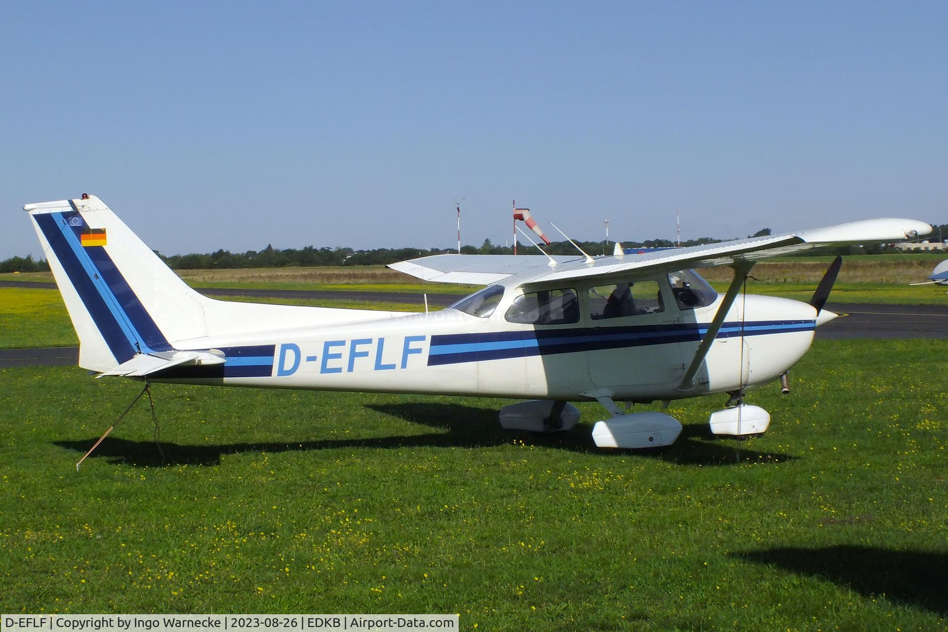 D-EFLF, 1979 Cessna 172N C/N 17272217, Cessna 172N at Bonn-Hangelar airfield during the Grumman Fly-in 2023