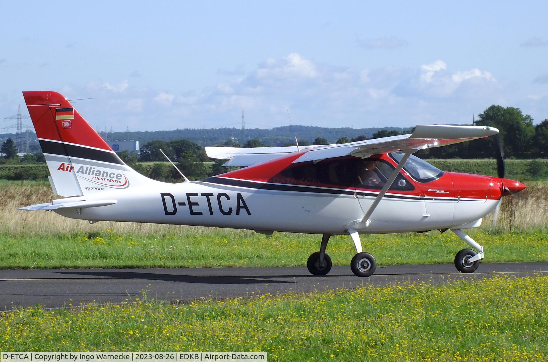 D-ETCA, 2020 Tecnam P-2008JC Mk.II C/N 1153, Tecnam P2008 JC Mk II at Bonn-Hangelar airfield during the Grumman Fly-in 2023