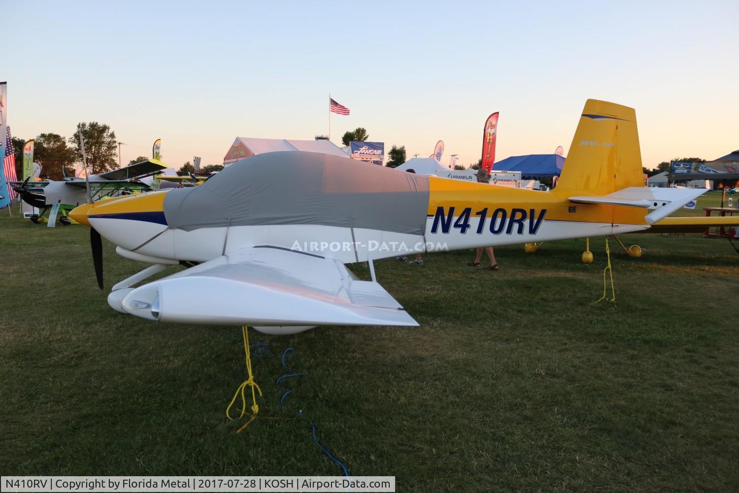 N410RV, 2003 Vans RV-10 C/N 1 (N410RV), RV-10 zx