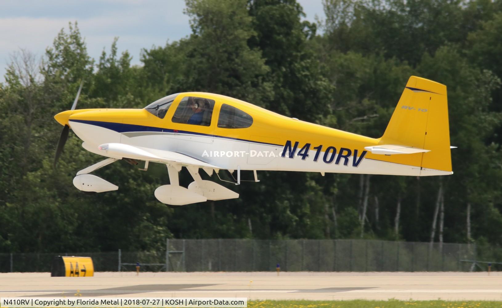 N410RV, 2003 Vans RV-10 C/N 1 (N410RV), RV-10 zx