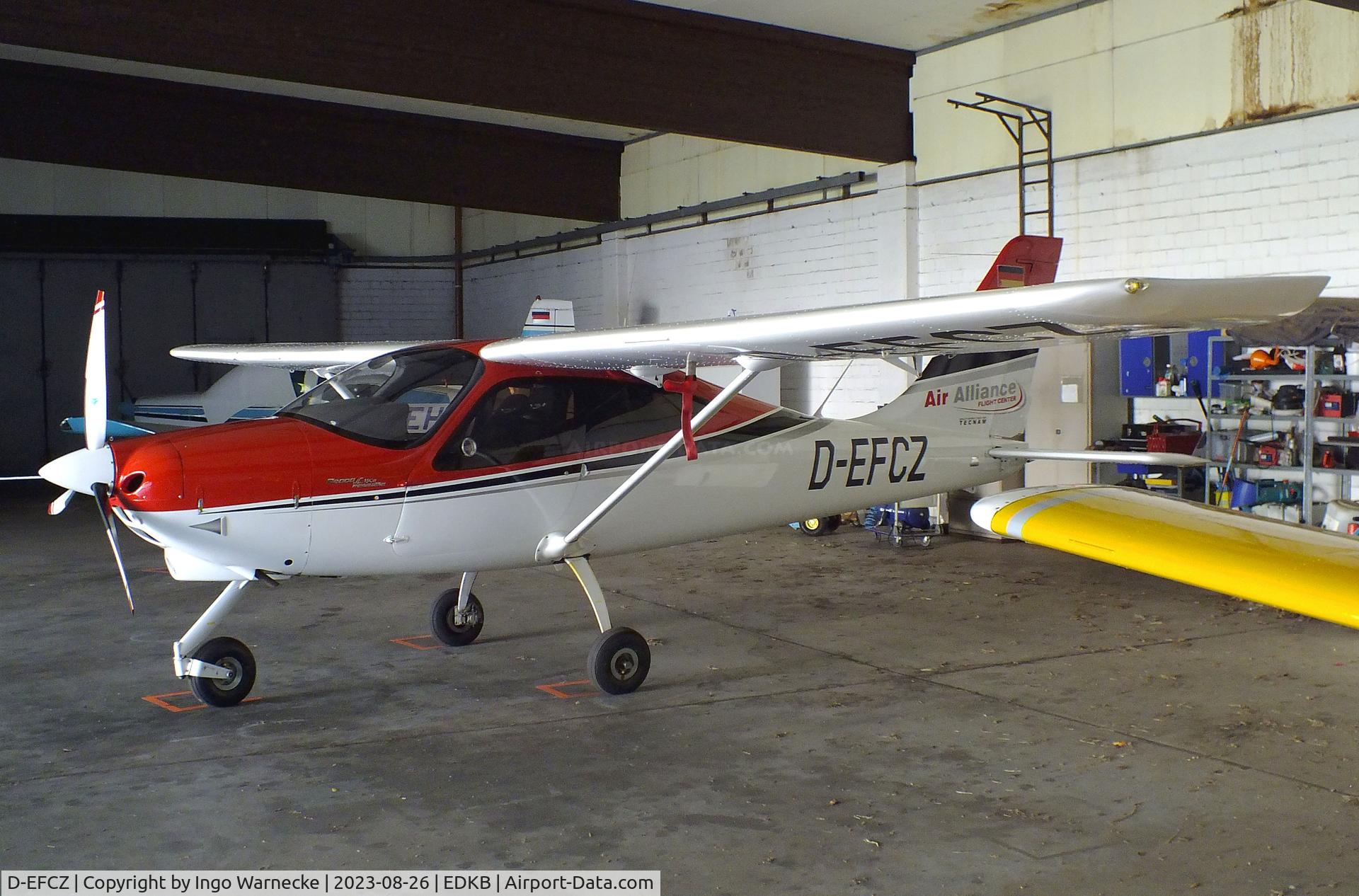 D-EFCZ, 2018 Tecnam P-2008JC Mk.II C/N 1125, Tecnam P2008 JC Mk II at Bonn-Hangelar airfield during the Grumman Fly-in 2023