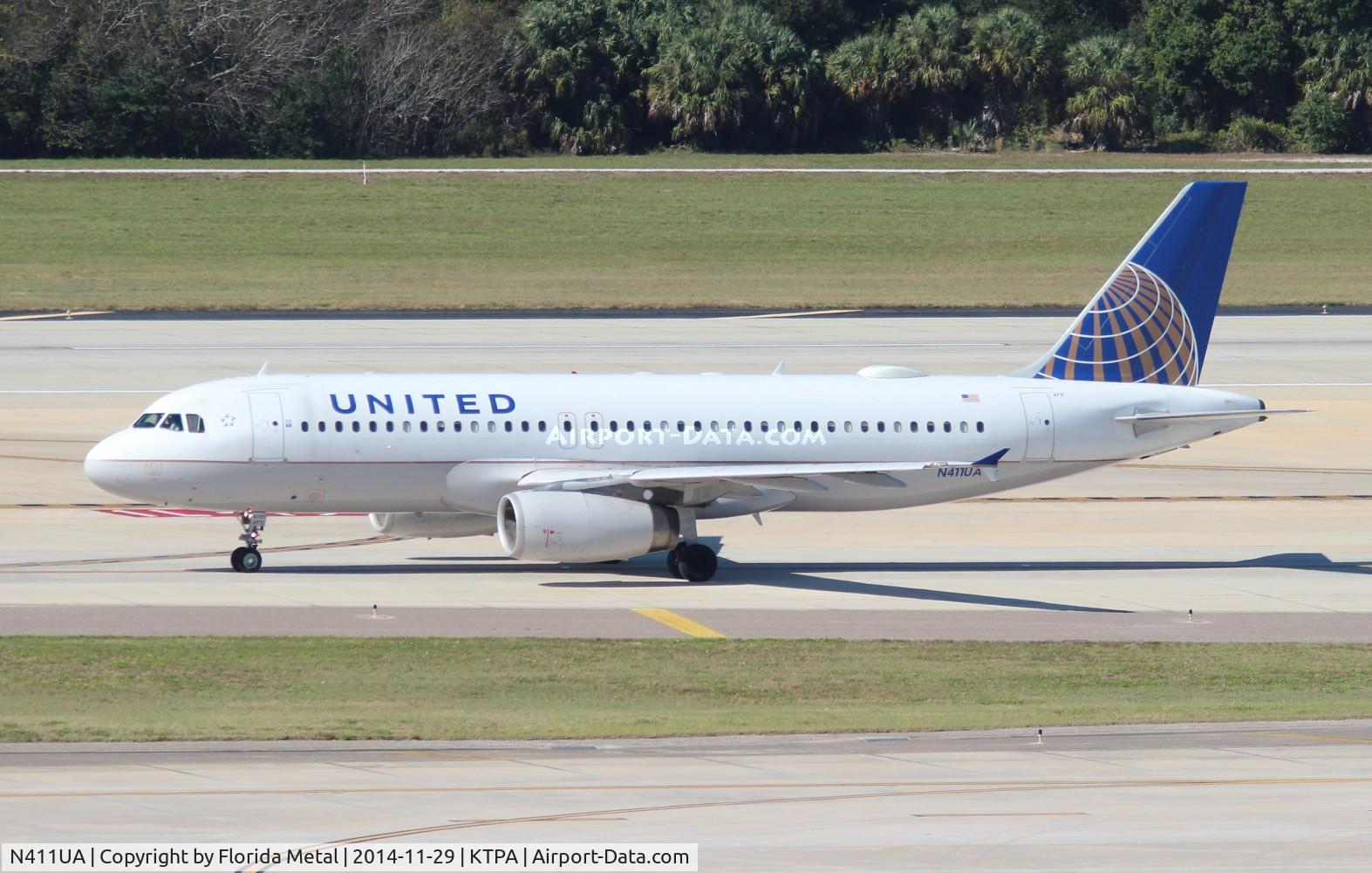 N411UA, 1994 Airbus A320-232 C/N 464, UAL A320 zx ORD-TPA